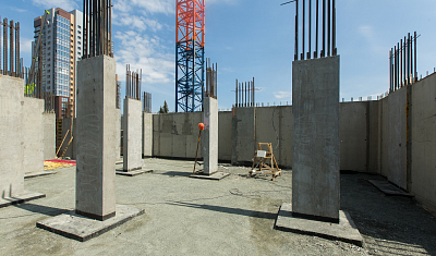 Ход строительства домов в ЖК  «Лесопарковый» - фото 252