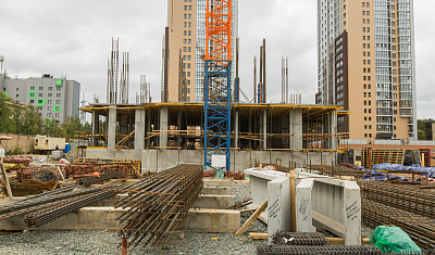 Ход строительства домов в ЖК  «Лесопарковый» - фото 245