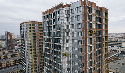 Ход строительства домов в ЖК  «Лесопарковый» - фото 30