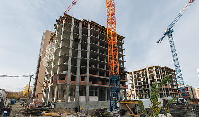 Ход строительства домов в ЖК  «Лесопарковый» - фото 203