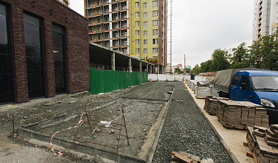 Ход строительства домов в ЖК  «Лесопарковый» - фото 83