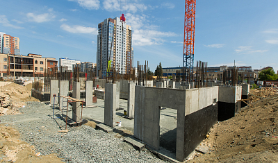 Ход строительства домов в ЖК  «Лесопарковый» - фото 264