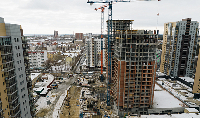 Ход строительства домов в ЖК  «Лесопарковый» - фото 152
