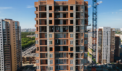 Ход строительства домов в ЖК  «Лесопарковый» - фото 117