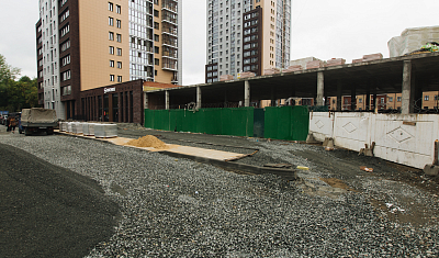 Ход строительства домов в ЖК  «Лесопарковый» - фото 75