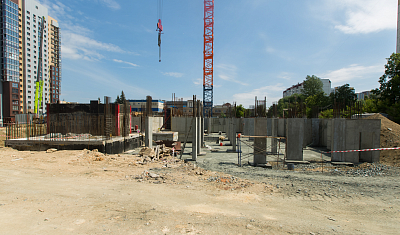 Ход строительства домов в ЖК  «Лесопарковый» - фото 265