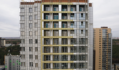 Ход строительства домов в ЖК  «Лесопарковый» - фото 27