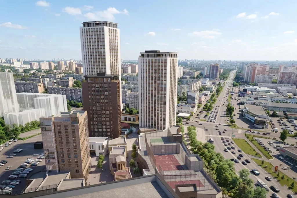 Здания жилого комплекса «Весенний»