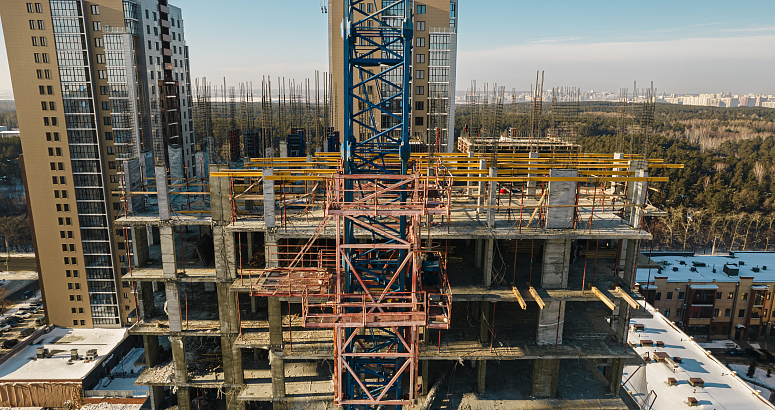 Ход строительства домов в ЖК  «Лесопарковый» - фото 151