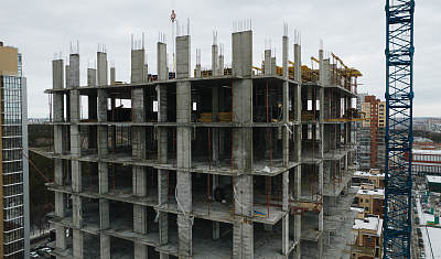 Ход строительства домов в ЖК  «Лесопарковый» - фото 153