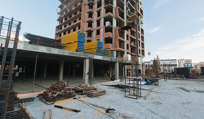Ход строительства домов в ЖК  «Лесопарковый» - фото 193