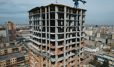Ход строительства домов в ЖК  «Лесопарковый» - фото 123