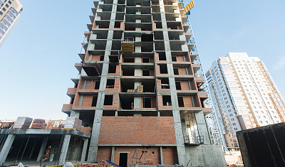 Ход строительства домов в ЖК  «Лесопарковый» - фото 197