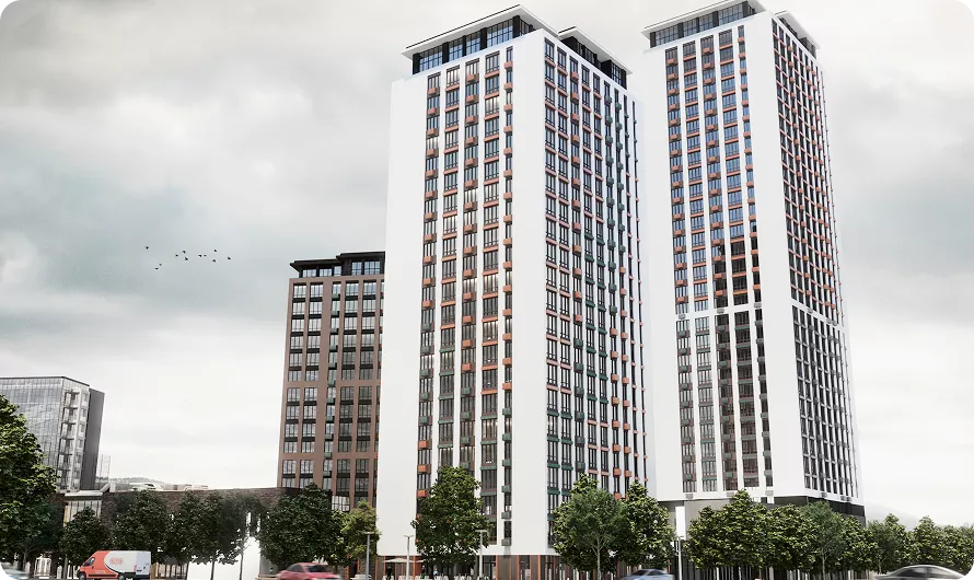 Рассрочка 0% на квартиры  в новом центре Челябинска