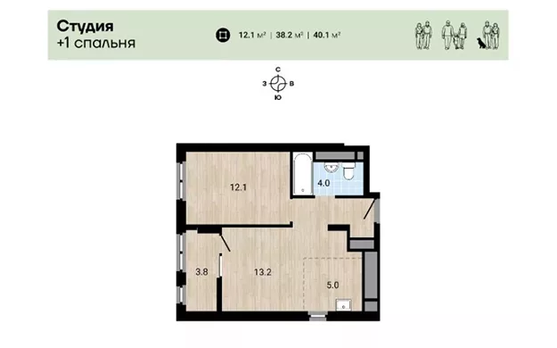 Оптимальная общая площадь квартиры: как считаем, на что ориентируемся