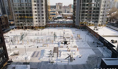 Ход строительства домов в ЖК  «Лесопарковый» - фото 8